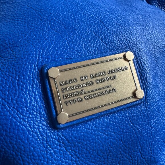 Marc by Marc Jacobs "Fran" Shopper Tote in Blue - Picture 3 of 8